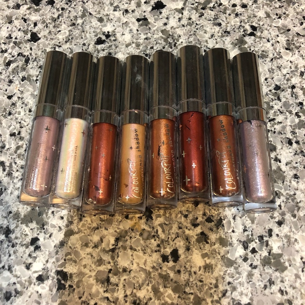 ❌SOLD❌8 Colourpop super nova shadows